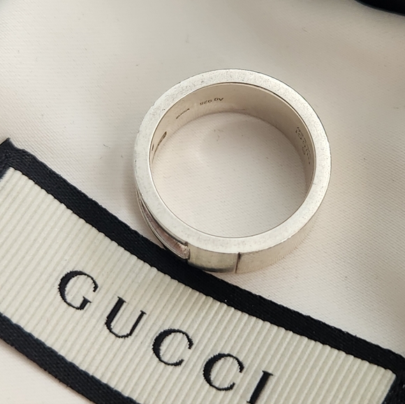 Gucci 925 Sterling Silver Ring - Picture 8 of 8